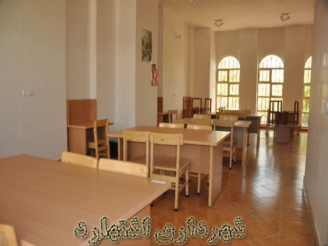 نمای داخلی کتابخانه محمدی اشتهاردی 