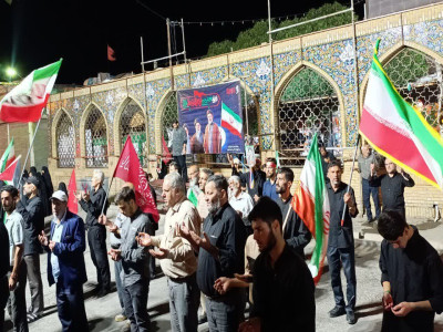 شب ۱۴۳؛ تجلی استقامت با صلابت در اشتهارد