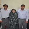 مادر و برادران شهید علی محمد گنجی 
