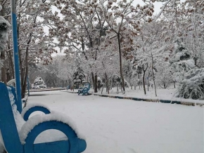 نخستین برف زمستانی در اشتهارد