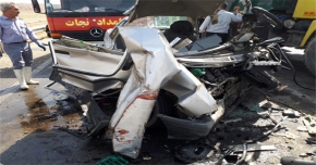 تصادف مرگبار در جاده نجم آباد به اشتهارد