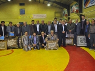 مسابقات کشتی انتخابی استان البرز در اشتهارد پایان یافت